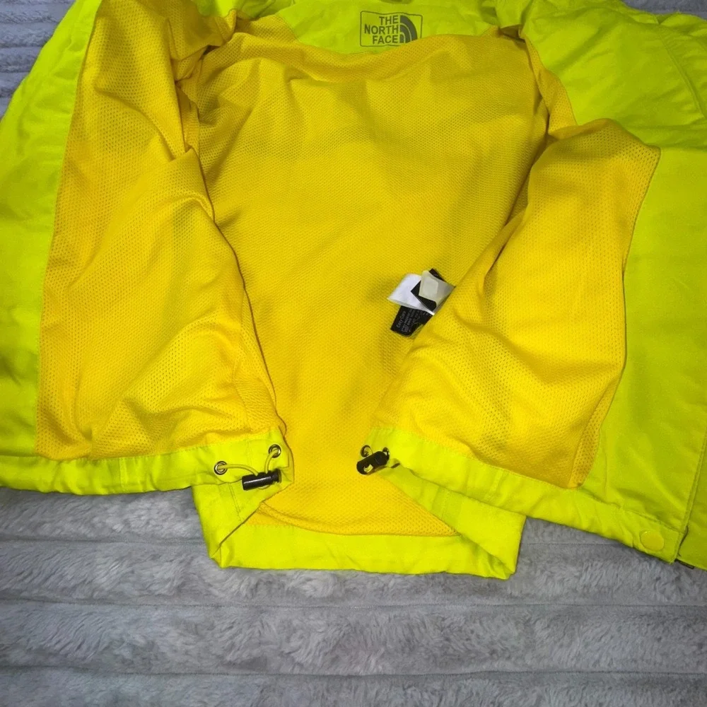 The North Face Jacket Mens XS Gore-Tex Performance Shell Neon Yellow‎ Rain Coat